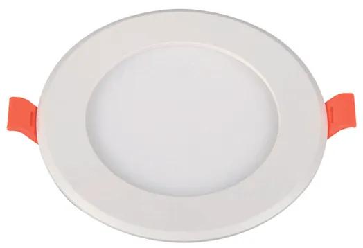 KANLUX TR zapustené stropné svietidlo LED, 6 W, teplá biela, 12 cm, okrúhle, biele