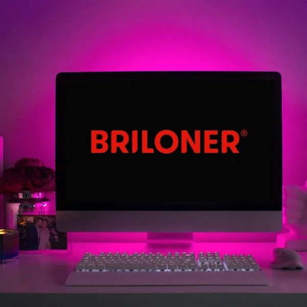 Brilo - LED RGB Stmievateľný pásik 6,6m LED/6W/USB + DO