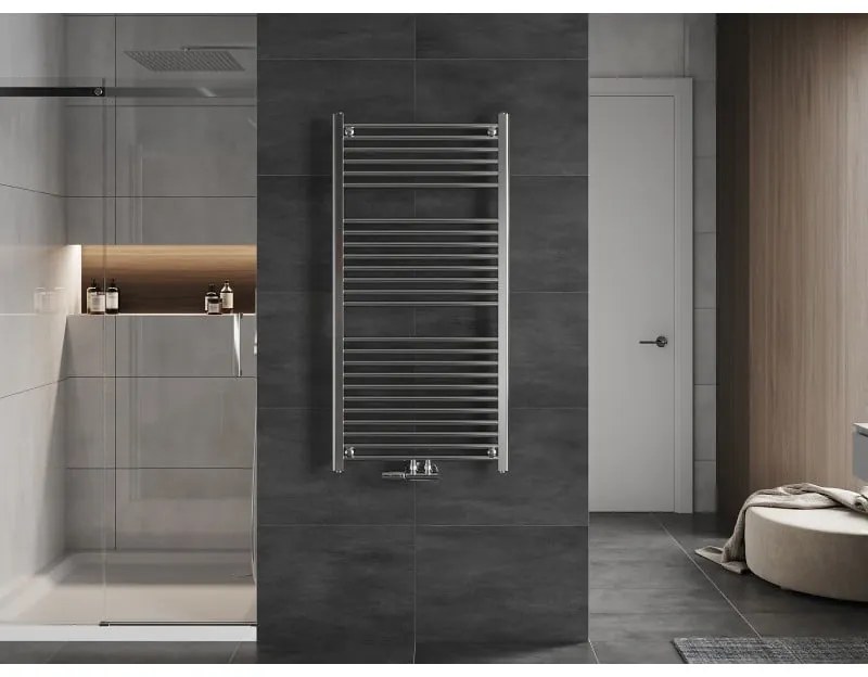 Mexen Mars, vykurovacie teleso 1200x600 mm, 487 W, chrómová, W110-1200-600-00-01