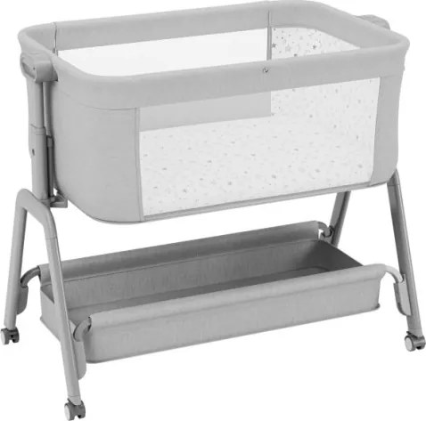 Detská prenosná postieľka 3v1 Dream 50 svetlosivá