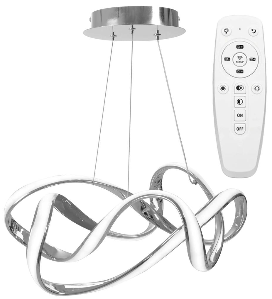 Toolight - LED stropné svietidlo EVA APP822-CP, chrómová, OSW-06660