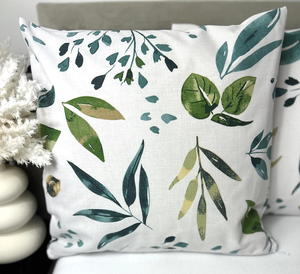 INTERMEDIC SK Obliečka na vankúšik Olive White 40x40cm