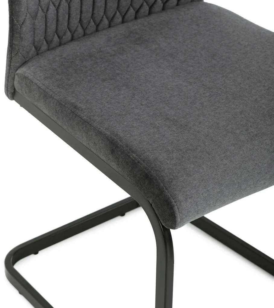Jedálenská stolička DCL-X7018 GREY2, sivá
