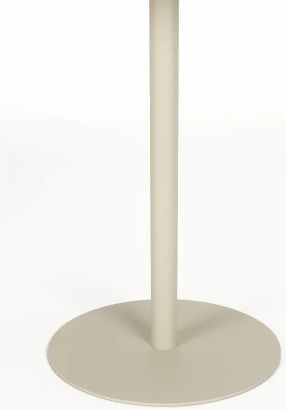 Oceľový okrúhly odkladací stolík ø 35 cm Snow – Zuiver