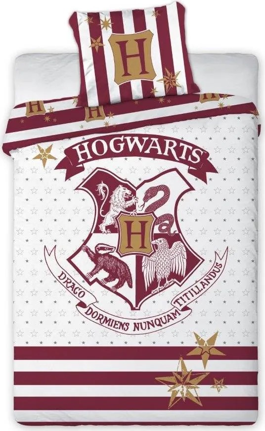 Detské bavlnené obliečky HARRY POTTER 004 - 140x200 cm