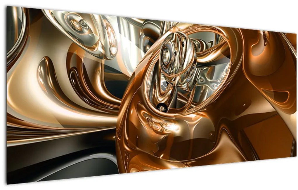 Obraz abstrakcie (120x50 cm)