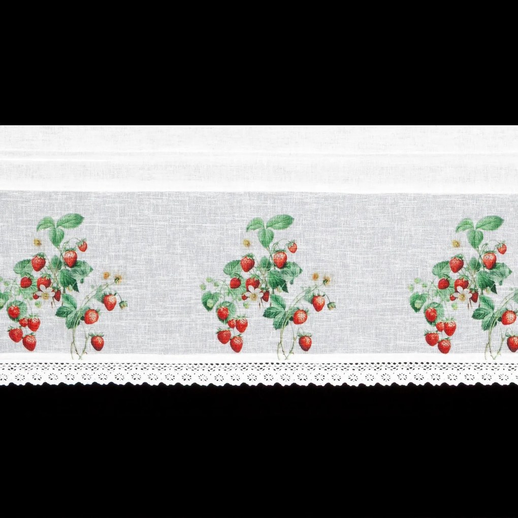 KRÁTKA ZÁCLONA NA PÁSKE KSENIA 150X30 CM VIACFAREBNÁ