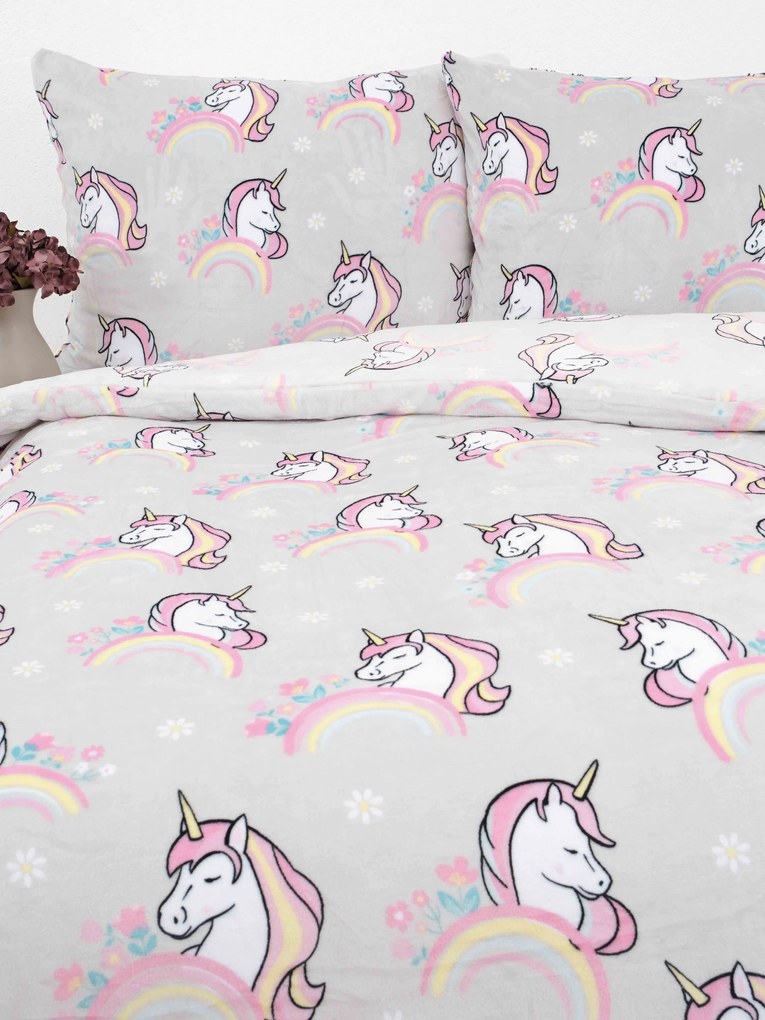 Obliečky mikroplyš Exclusive – Jednorožec
