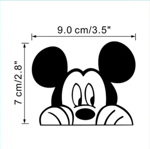 Mickey Mouse 2 - nálepka nad vypínač
