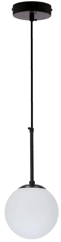 Luster na lanku POMPEI 1xE27/40W/230V čierna