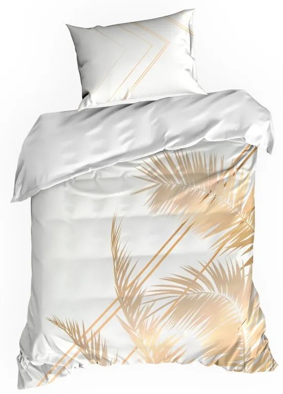 Dekorstudio Posteľné obliečky z bavlneného makosaténu BLANCA9 Rozmer posteľných obliečok: Šírka x Dĺžka: 140x200cm + 1ks 70x80 cm