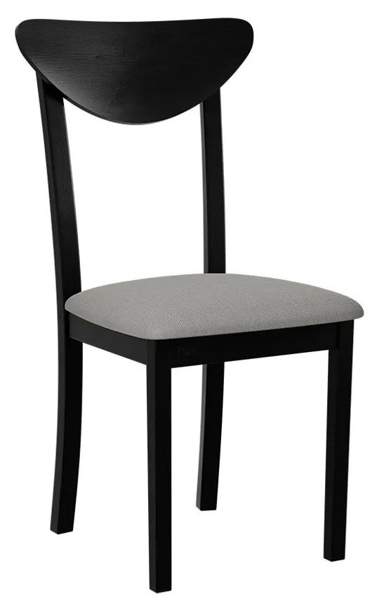 Jedálenská stolička Malzik III, Morenie: čierny, Poťahové látky: Hygge D91