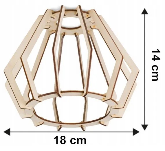 BERGE LED závesné stropné svietidlo, drevený trám, 3xE27, loft, brilantné drevo - biela