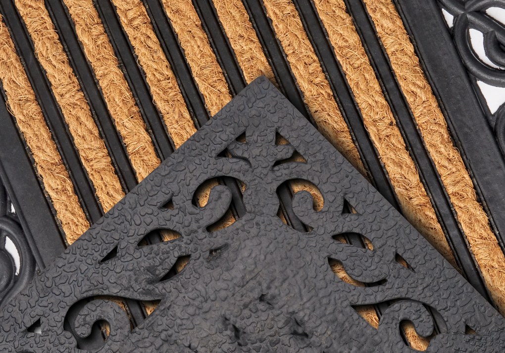 Hanse Home, AKCIA: 45x75 cm Rohožka Panama 105936 - na von aj na doma, hnedá, chodba / predsieň