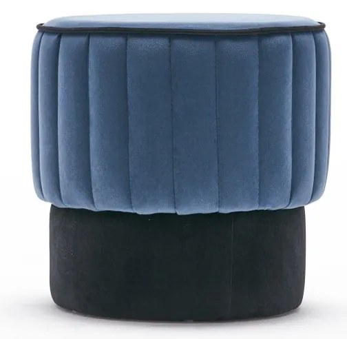 Stolička Rose Pouf Blue