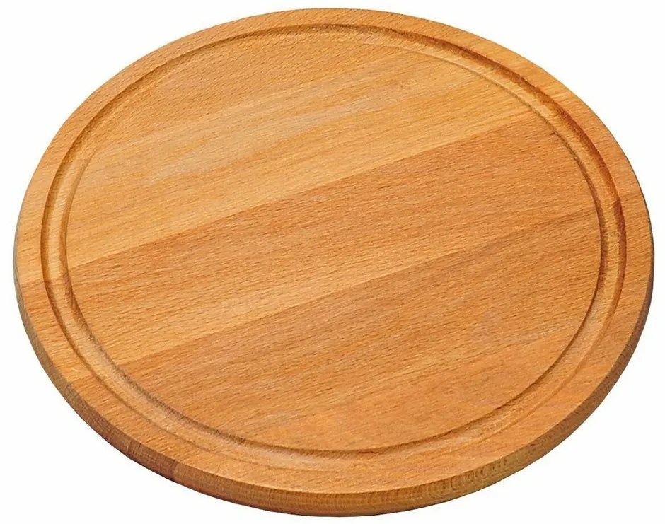 Kesper 85442 Servírovacia doštička buk, pr. 25 cm