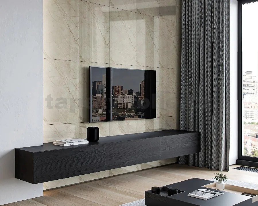 Samolepiace PVC 3D panely LVT01, cena za kus, rozmer 60 x 30 cm, mramor béžový lesklý, IMPOL TRADE