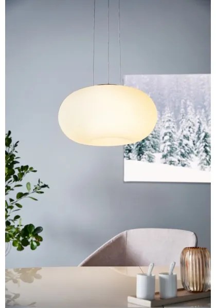 Eglo 33766 - LED RGBW Stmievateľný luster na lanku OPTICA-C LED/22W/230V