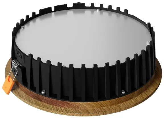 APLED - LED Podhľadové RONDO WOODLINE LED/12W/230V 4000K pr. 20 cm dub masív