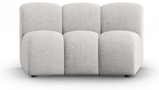 Svetlosivý modul pohovky (stredový diel) Lupine – Micadoni Home