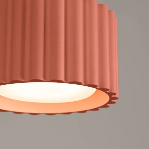 Sollux  SL.1827 - Bodové svietidlo AURA 1xGX53/10W/230V 6 cm ružová