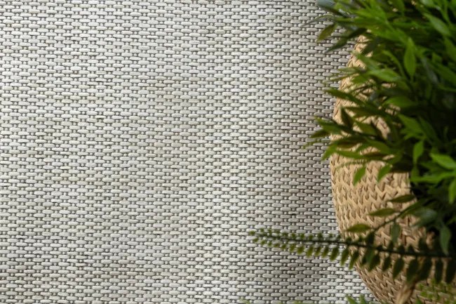 Koberec ORGANIC 2123 / krémový / sivý / naturálny