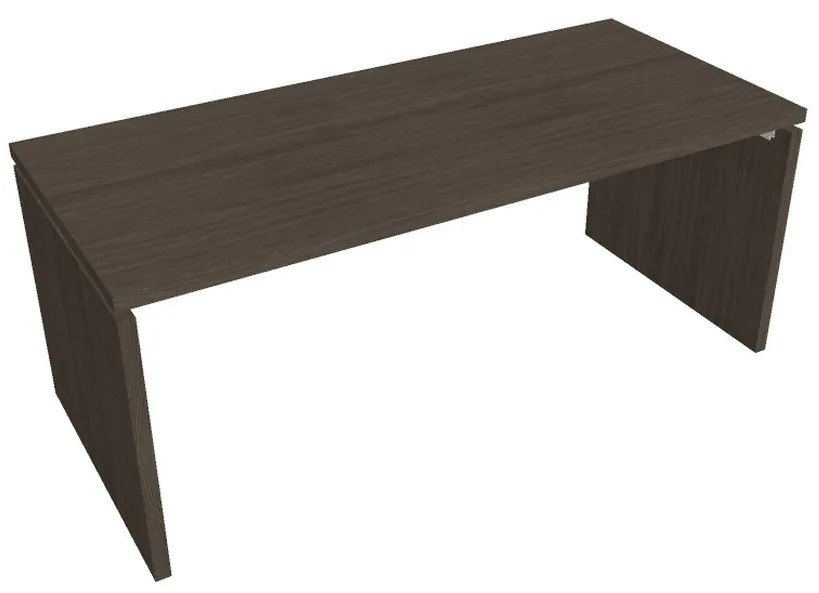 Stôl Verno 180 x 80 cm, dub antracit