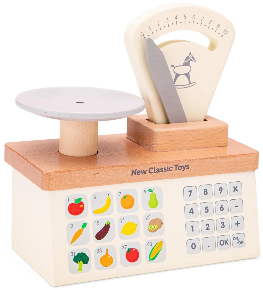 Detská drevená váha