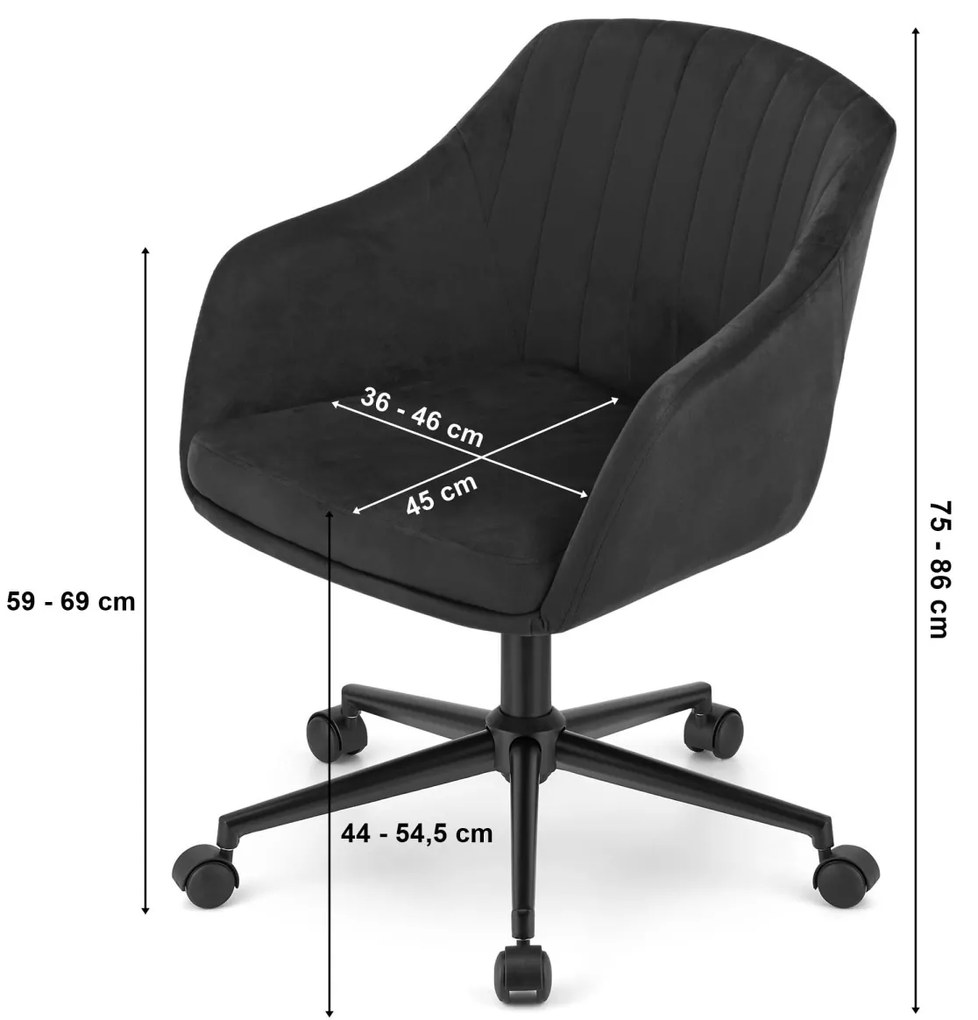 Zelené kancelárske kreslo MINK