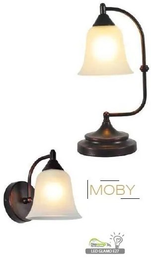 ACA DECOR Nástenné svietidlo MOBY max. 60W/E27/230V/IP20