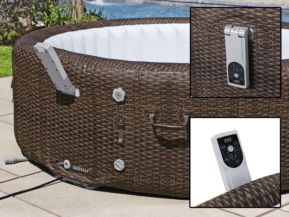 Vírivka Bestway Lay-Z-Spa BALI Smart 7 Wifi hydromassage 5-7 osôb Bestway 6001P