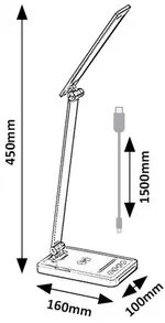 Rabalux TRAZE LED stolná lampa 74213