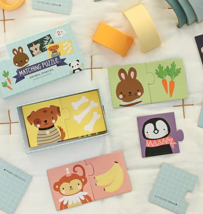 Puzzle Zvieracie maškrty