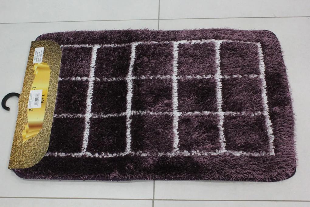 Kúpeľňová trojdielna súprava SENTEZ-FULYA (50x80 cm) - fialová