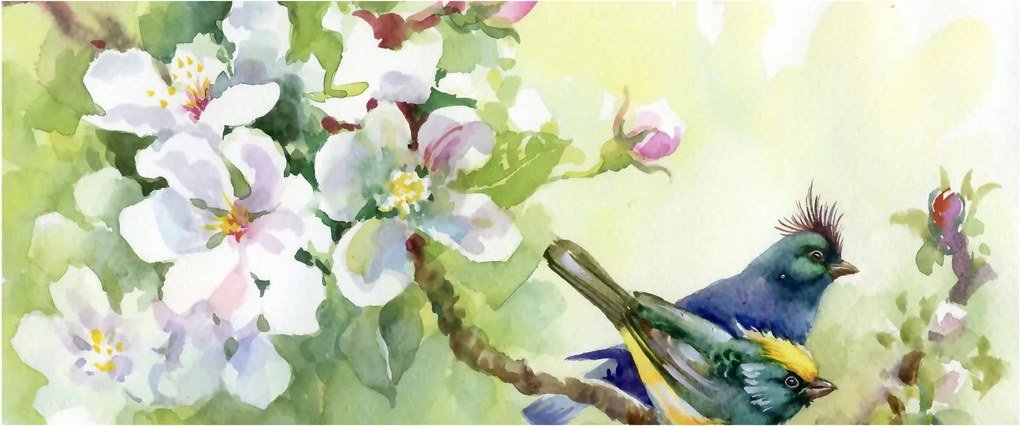 Obraz - Jar (120x50 cm)