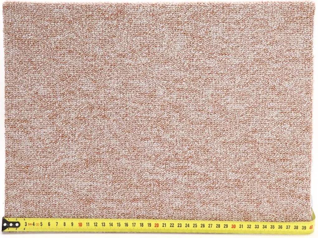 Condor Carpets, Koberec metráž Extreme 70, na mieru, šíře 4m, béžová, ab (mriežka), chodba / predsieň