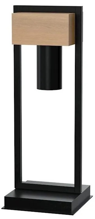 Milagro Stolná lampa WEST 1xGU10/25W/230V čierna MI0698