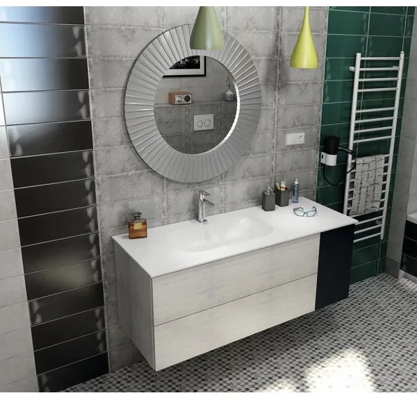 Sapho - Zapustené umývadlo ROCKSTONE 67x35,5 cm matná biela