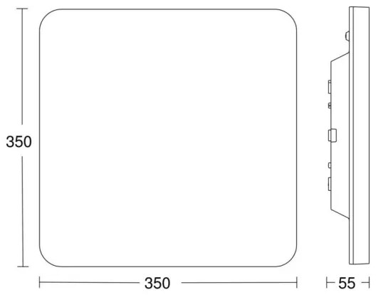 Steinel - LED Stmievateľné svietidlo so senzorom RSPROR30QplusSC 23,9W/230V 3000K