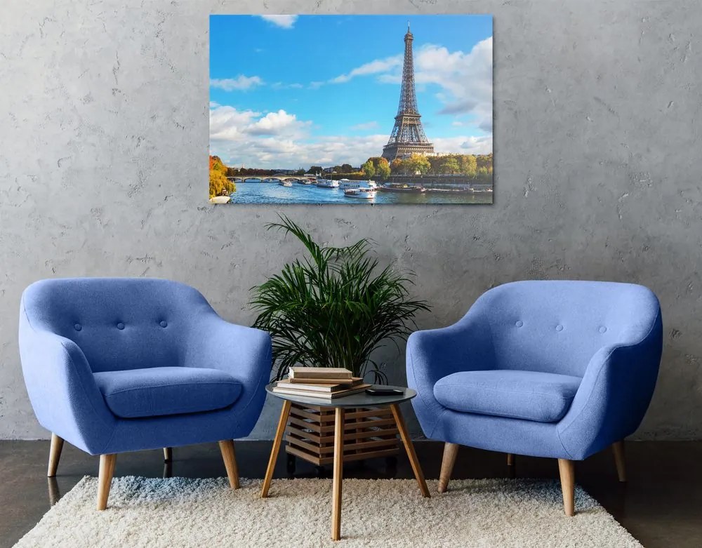 Obraz nádherná panoráma Paríža