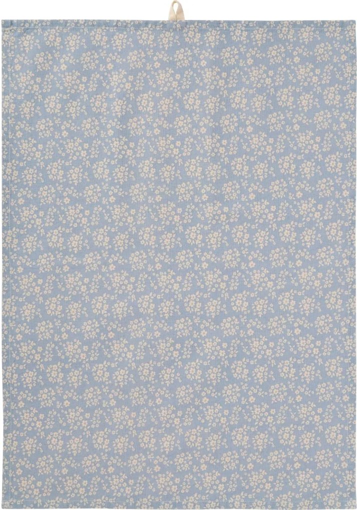Ib Laursen Bavlněná utěrka Agathe / Flowers 50 × 70 cm
