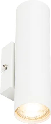 Moderná nástenná lampa biela 2-svetlá - Jeana