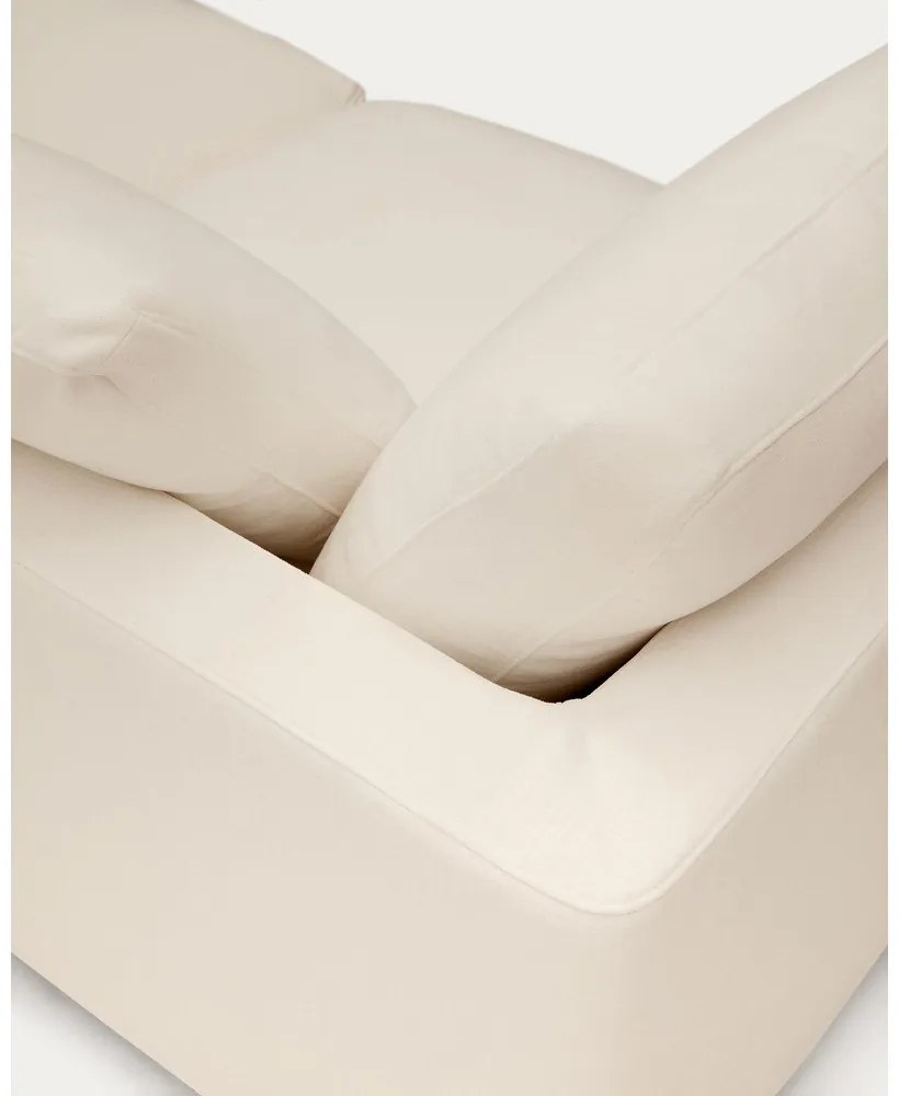 Krémová leňoška Gala – Kave Home