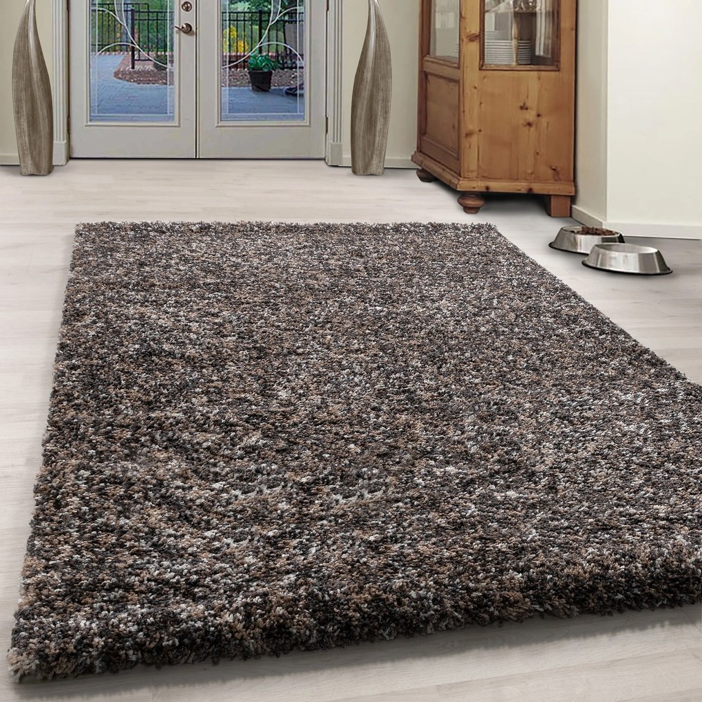 Ayyildiz, Kusový koberec Enjoy 4500 taupe, 140x200, hnedá, kancelária