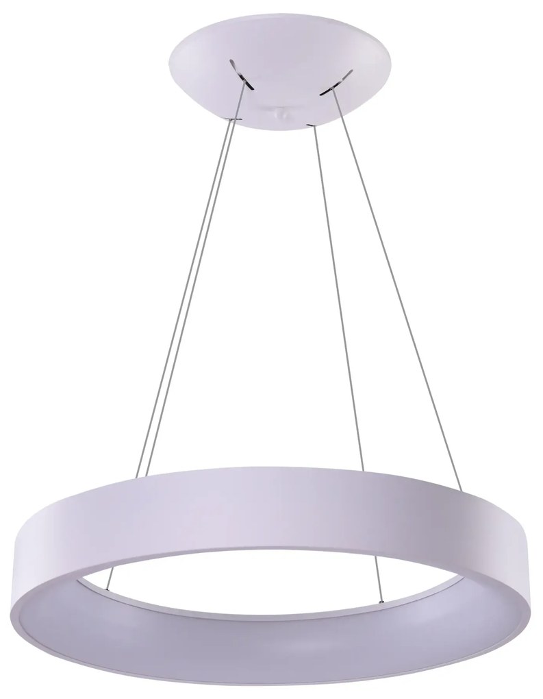 Moderný luster Solvent R 110 biele s diaľkovým ovládačom