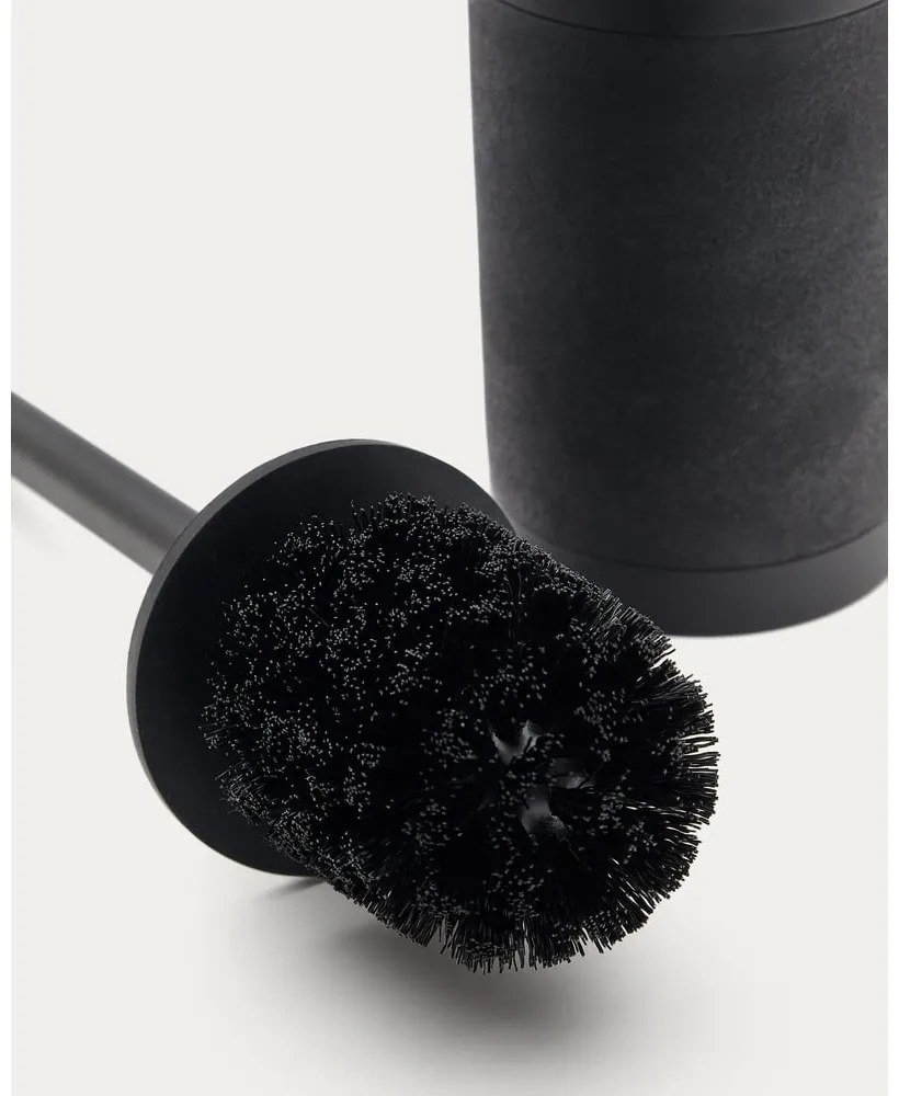 Čierna WC kefa z polyresínu Sisel – Kave Home