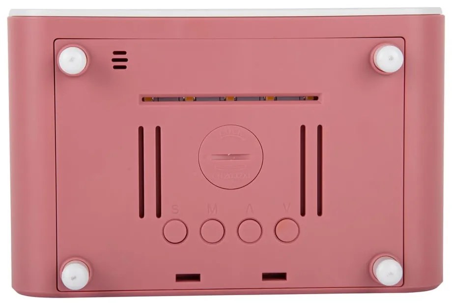 Digitálny budík s bezdrôtovou nabíjačkou Chunky LED – Karlsson