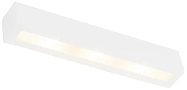 Moderná nástenná lampa biela 3-svetlo - Tjada Novo