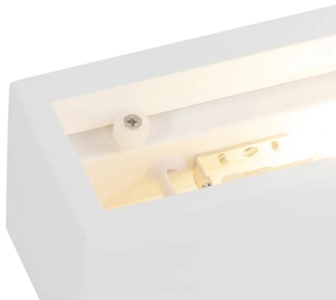 Moderná nástenná lampa biela - Santino Novo