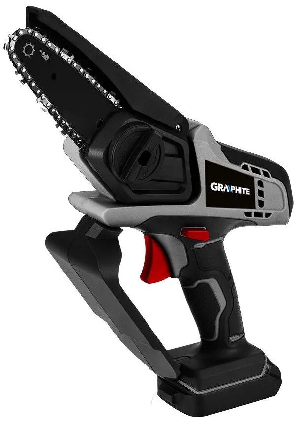 Graphite Akumulátorová ruční mini pilka GRAPHITE 58GE116 Energy+ kompletná sada vrátane batérie a adaptéra
